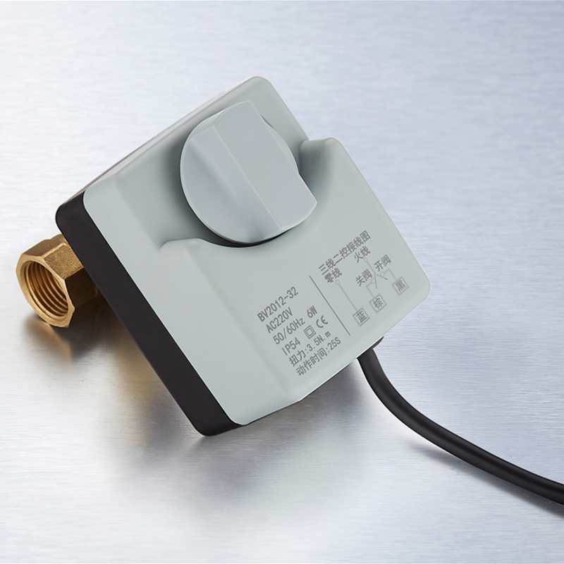 TMOK AC 220V 1/2" 3/4" 1" 1-1/4" Motorized Electric Brass Ball Valves 2 Way 3 Wires Full Port Valve