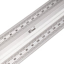 Drillpro 200/300/400mm Stainless Steel Precision Marking T Ruler Hole Positioning Measuring Ruler Woodworking Scriber Scribing Tool