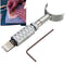 Stainless Steel Adjustable Leather Craft Deluxe Leather Carving Swivel Tool