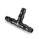 50pcs Sprinkler Irrigation 4/7mm Tee Pipe Barb Hose Fitting Joiner Garden Agricultural Drip System Tools