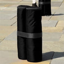 Outdoor Camping Tent Sunshade Canopy 4 Leg Weight Sand Bag Gazebo 600D Oxford Windproof Fixing Sandbag