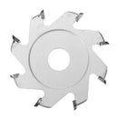 H20 Power Wood Polishing Carving Disc 8 Teeth Shovel Blade for Angle Grinder Woodworking Grinding Tool