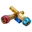 Car Air Conditioning Valve Core Quick Remover A/C High Low Pressure Install Tool