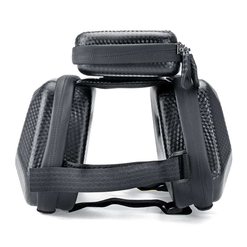 Large Capacity Waterproof Phone GPS Bike Bag Frame Tail Rear Tube Tube Cycling Motorcycle