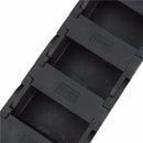 18mm x 37mm Openable Plastic Cable Drag Chain 1M Long Wire Carrier Drag Chain