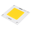 50W DIY LED COB Chip High Power 40X40mm Bead Light Lamp Bulb White/Warm White/Blue DC12-14V