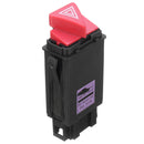 Car Warning Light Switch  Red Button Double Flash Signal Flasher Hazard Emergency Lamp for Audi A6 4B C5