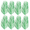 Artificial Palm Tree Faux Leaves Green Plants Greenery for Flowers Decorations