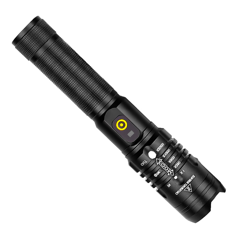 XANES A85 XHP50 Flashlight 3 Modes Waterproof USB Chargeable Zoomable Work Lamp Camping Hunting Torch Light