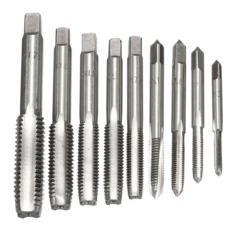 20pcs Metric Screw Tap Wrench and Die Pro Set M3-M12 Nut Bolt Alloy Metal Tool