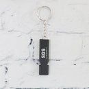 IPRee EDC 120dB Double Tube Survival Whistle Aluminum Alloy Emergency Tool Kit Outdoor Camping