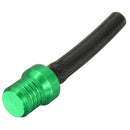Tank Colorful Cap Gas Fuel Petrol Valve Vent Two-way Breather Hose Black Tube