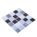 6Pcs/Set PVC Wall Sticker Stair Tile Sticker Removable Floor Border Waterproof for Decorations