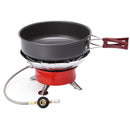 IPRee 1.7L Outdoor Camping Non-stick Pot Portable Picnic Skillet Frying Pan Tableware Cookware