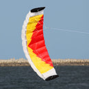 2-Line Parafoil Stunt Kite 0.7 x 2m Parachute Sail/Surfing Beach Nylon Fabric