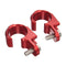 4pcs CNC Front & Rear Brake Line Hose Clamps Motorcycle Holder For Honda CRF250L CRF250M 12-15