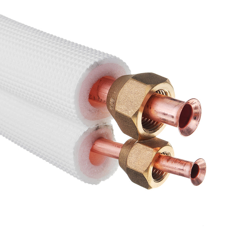 3.0M 6*10mm Air Conditioner Fittings Coil Tube Insulated Pure Copper Aluminum Pipes