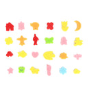 46Pcs Sponge Plastic Graffiti Drawing Kids Toys Children Painting Brush Flower