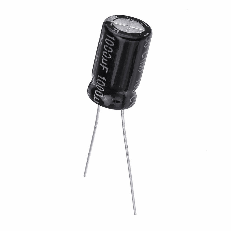 60Pcs High Frequency Low Impedance 25V 1000uF 10*13MM Aluminum Electrolytic Capacitor 1000uf 25v 25V1000uf