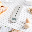 Foldable Stainless Steel Digital Kitchen Scale 1g/5kg Electronic Measuring Spoon for Kitchen Food Scale Baking Tools