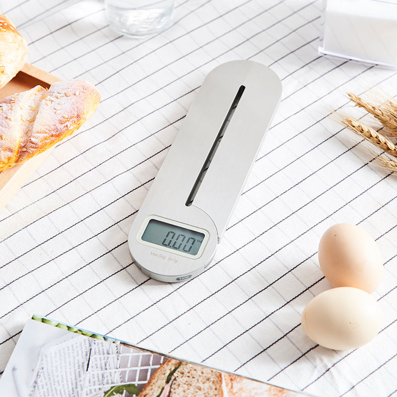 Foldable Stainless Steel Digital Kitchen Scale 1g/5kg Electronic Measuring Spoon for Kitchen Food Scale Baking Tools