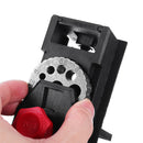 10 Holes Woodworking Drilling Locator DIY Guide Punching Dowel Positioner 3-12mm