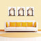 Miico Hand Painted Oil Paintings Simple Style-B Deer Family Wall Art For Home Decoration Painting