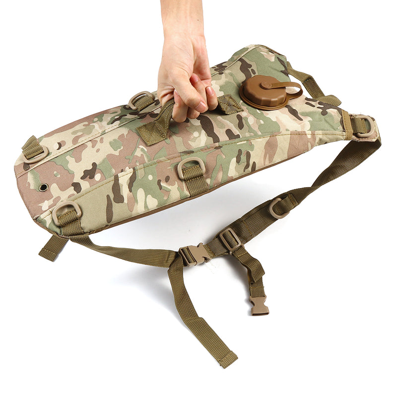 3L 600D Water Bag Hydration Backpack Pack Cycling Hiking Army Tactical Camping
