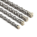 5/6/8/10mm x 11cm Concrete Drill Bit Double SDS Plus Slot Masonry Hammer Head Tool