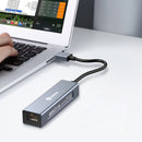 Biaze ZH17 Aluminum Alloy USB 3.0 to 3-Port USB 3.0 + 1000Mbps Gigabit RJ45 Ethernet Hub