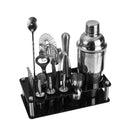 18Pcs Cocktail Shaker Accessories Set Barware Bar Mixing Making + Acrylic Holder