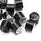50pcs 12V Active Buzzer Electromagnetic SOT Plastic Sealed Tube Long Sound 12mmx9.5mm