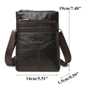 Fonmor Men Casual Genuine Leather Waist Packs Belt Bag Pouch Phone Waist Pack Male Small Crossbody Shoulder Bags High Quality