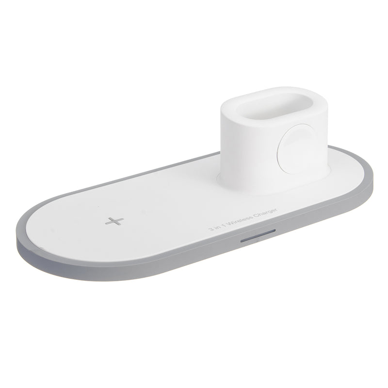 3 In 1 10W QI Wireless Charger Fast Charging Stand For iPhone Xs/Xr/Xs for Samsung Galaxy S9/S9