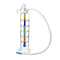 Water Glass Pipes Six-storey Partition Plate Mute Pot Glass Pipette Silent Pot