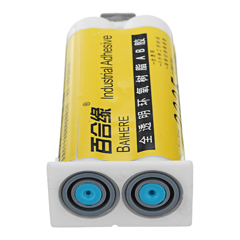 BAIHERE Clear Epoxy Resin A B Adhesive 5 Minutes Quick Drying Strong Adhesive Crystal Glue 50g