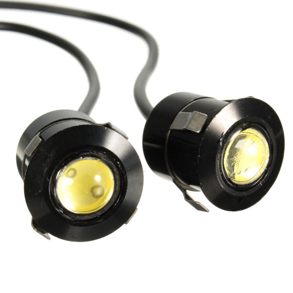 9W LED Eagle Eye White Daytime Running DRL Reverse Backup Light 12V Motorcycle Car