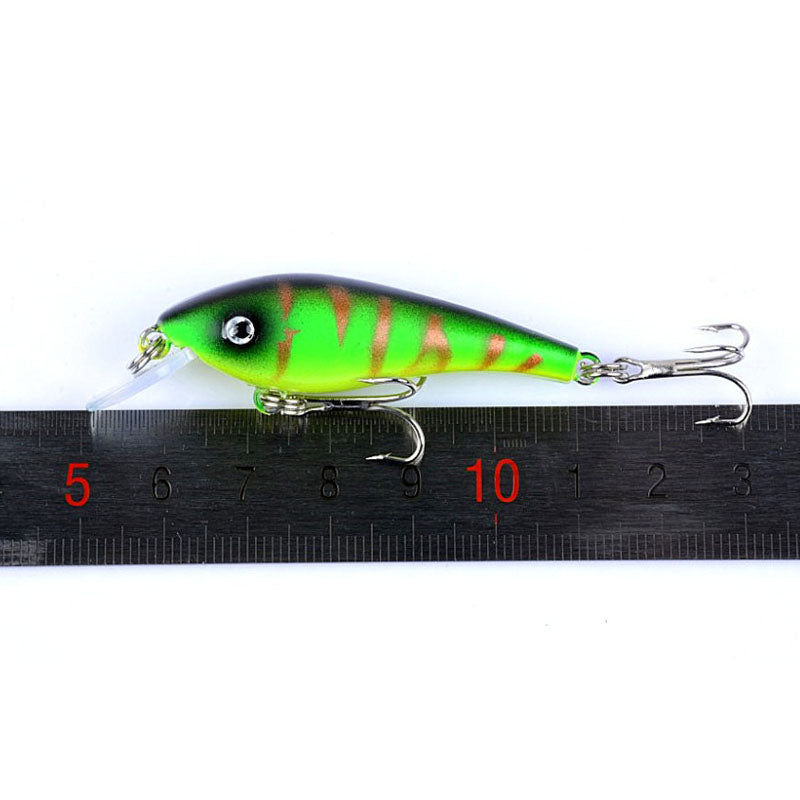 ZANLURE 10pcs/set 5.7cm 4.4g Minnow Fishing Lure 0.3m--1.2m Depth Artificial Hard Bait Wobbler Carp