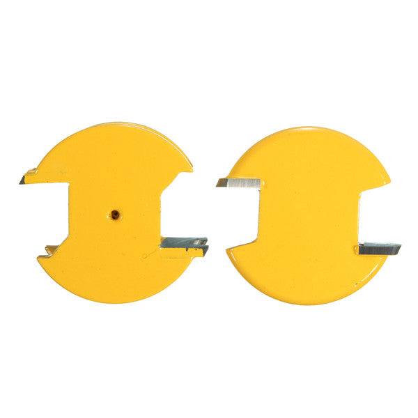 2pcs 1/4 Inch Shank Canoe Flute and Bead Router Bits Set For Woodworking