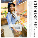 Waterproof Makeup Bag Portable PVC Lunch Bag Tote Bags Food Picnic Insulation Cooler Outdoor Ice Bag