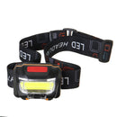 XANES 500LM LED Sensor Bike Headlamp USB Rechargeable Waterproof Cycling Night Warning Light