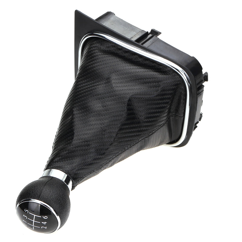 6 Speed Gear Shift Knob Gaitor Gaiter Boot Cover For VW GOLF MK5 MK6 2005-2014