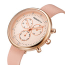REBIRTH RE203 Casual Style Women Wrist Watch Decorative Little Dials Quartz Watch