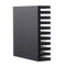 10pcs 40mm*40mm*11mm Black Heatsink for Stepper Motor 3D Printer Part