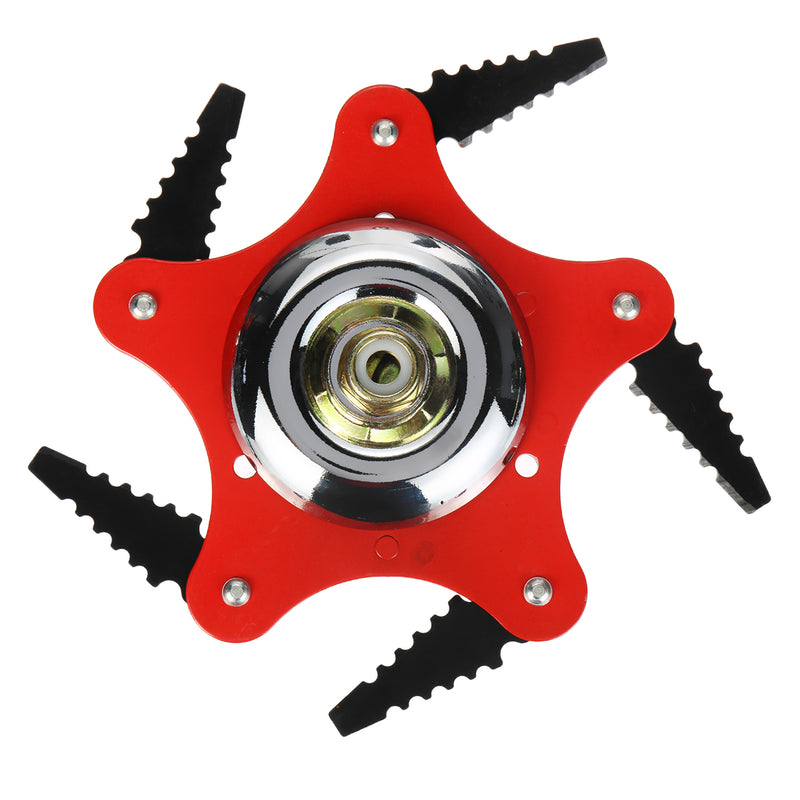 5 Steel Blades Razor Grass Trimmer Head 65Mn Lawn Mower Grass Cutter Brush Cutter Set