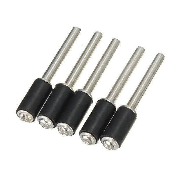 92pcs 1/4 Inch Sanding Bands Drums Sleeves 60 120 240 320 Grit with 5 Mandrel