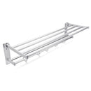 Wall Mounted Towel Holder Rack Hook Hanger Bar Shelf Rail Storage Bathroom Hotel