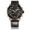NAVIFORCE NF9097 Fashion Men Dual Display Watch Luxury Leather Strap Sport Watch