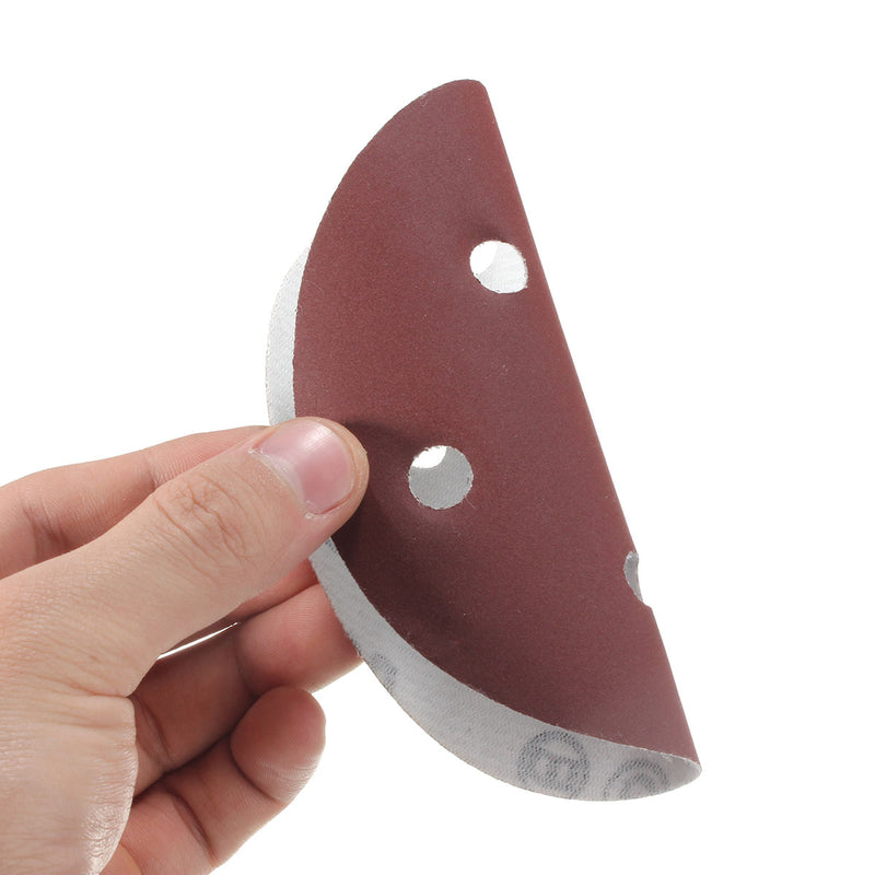 50pcs 150mm 6 Holes Sanding Disc 40-800 Grit Sand Paper Abrasive Tool