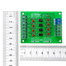 3pcs 5V To 24V 4 Channel Optocoupler Isolation Board Isolated Module PLC Signal Level Voltage Converter Board 4Bit